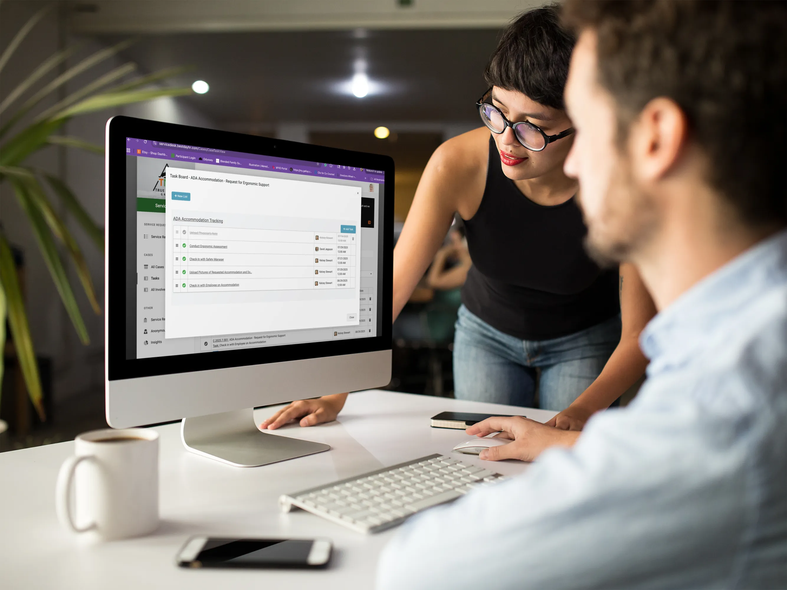 BestDayHR case and accommodation tracking during a collaborative review